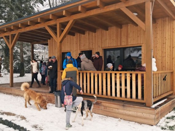 Slavnostní otevření kiosku