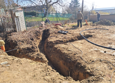 Stavba hospůdky začala 24.3.2025